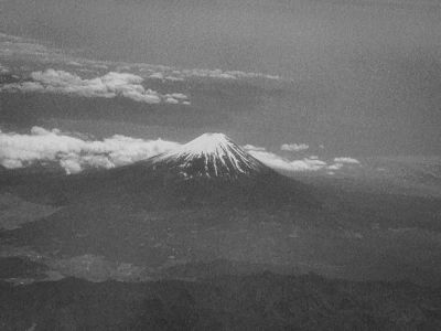 A_25 - Ewa Rutkowska - Widok Fuji z samolotu, kwiecień 2023